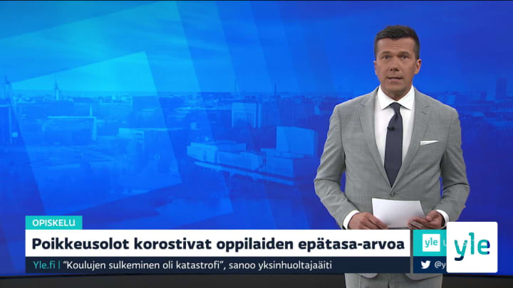 Yle Uutiset klo 7.30: 16.06.2020 07.49