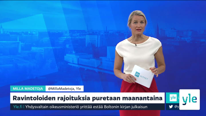 Yle Uutiset klo 7.30: 18.06.2020 07.46