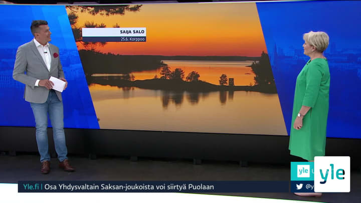 Sääennuste klo 7.40: 25.06.2020 07.48