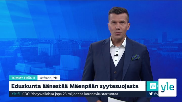 Yle uutiset klo 9.00: 26.06.2020 10.03