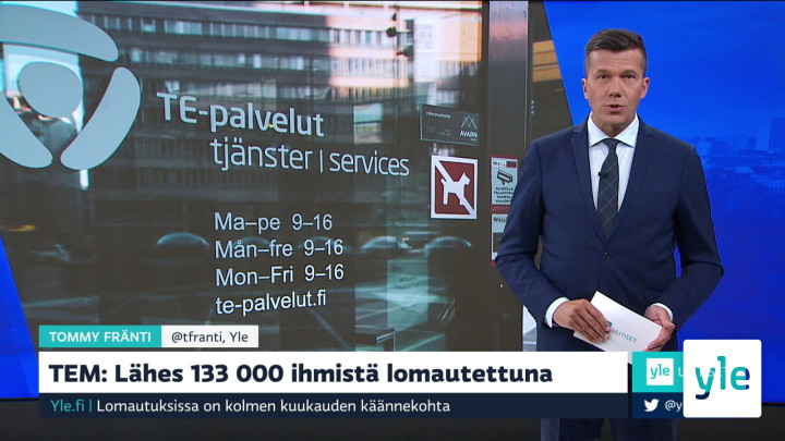 Yle Uutiset klo 7.30: 29.06.2020 08.11