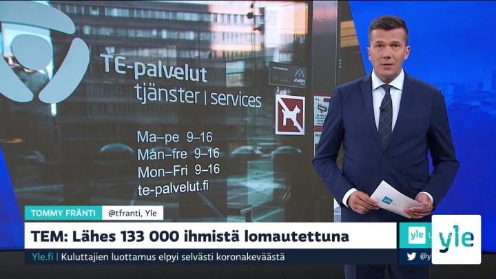 Yle Uutiset klo 9.00: 29.06.2020 09.30