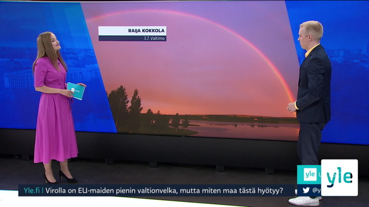 Sääennuste klo 7.40: 03.07.2020 07.45