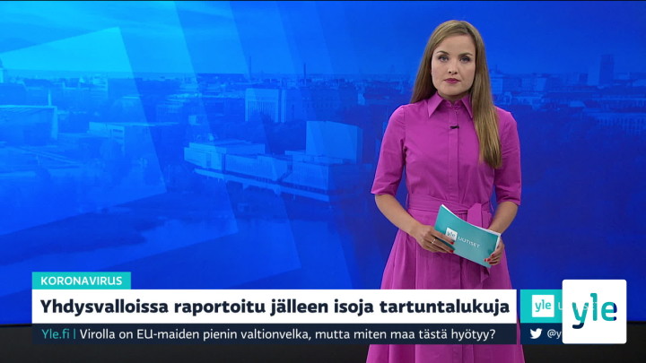 Yle Uutiset klo 9.00: 03.07.2020 09.17