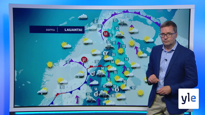 Säätiedotus klo 18 (S): 03.07.2020 18.24