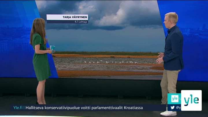 Sääennuste klo 7.40: 06.07.2020 07.48