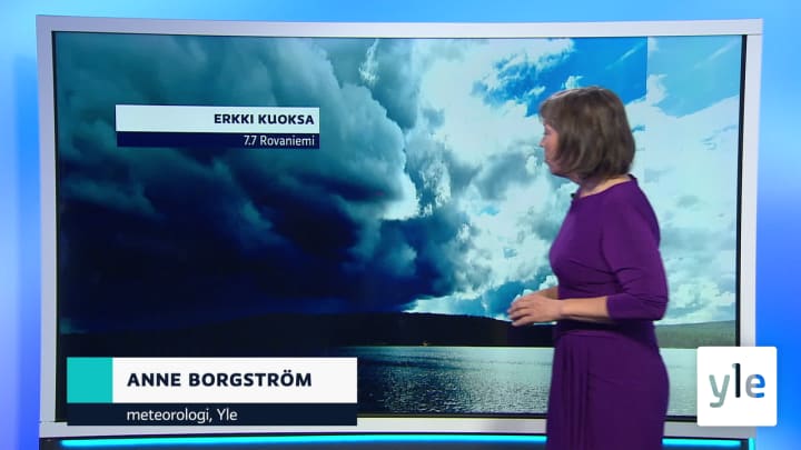 Säätiedotus klo 18 (S): 07.07.2020 18.21