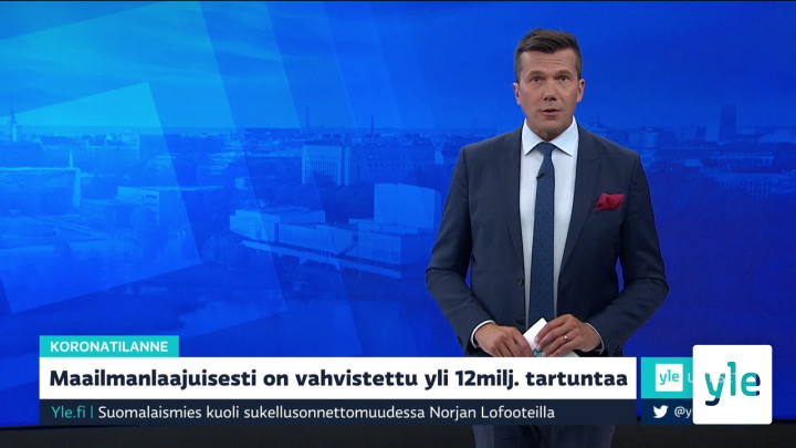 Yle Uutiset klo 9.00: 09.07.2020 09.19