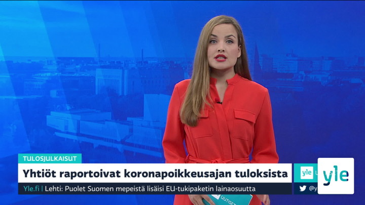 Yle Uutiset klo 9.00: 17.07.2020 09.17