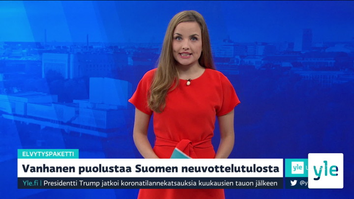 Yle Uutiset klo 9.00: 22.07.2020 09.30