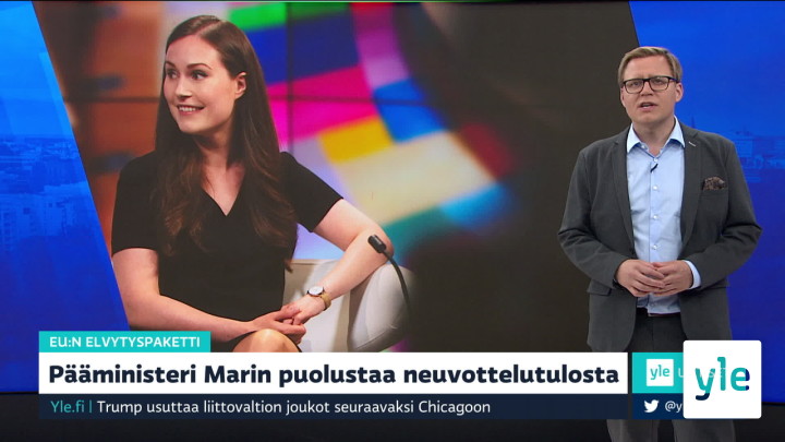 Yle Uutiset klo 9.00: 23.07.2020 09.21