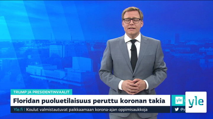Yle Uutiset klo 7.30: 24.07.2020 07.50