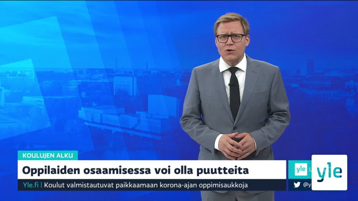 Yle Uutiset klo 9.00: 24.07.2020 09.19