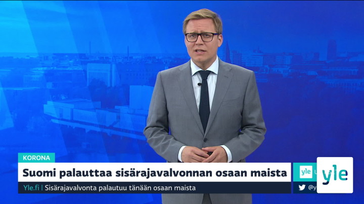Yle Uutiset klo 7.30: 27.07.2020 07.49