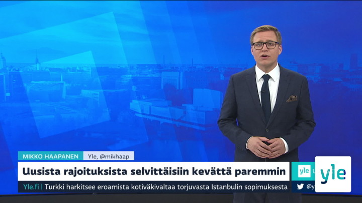 Yle Uutiset klo 9.00: 29.07.2020 09.31