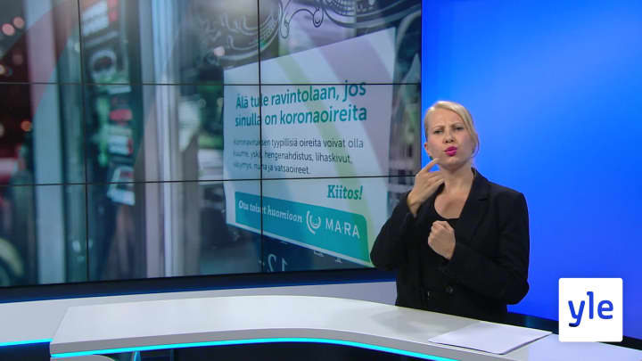 Yle Uutiset viittomakielellä: 29.07.2020 16.59