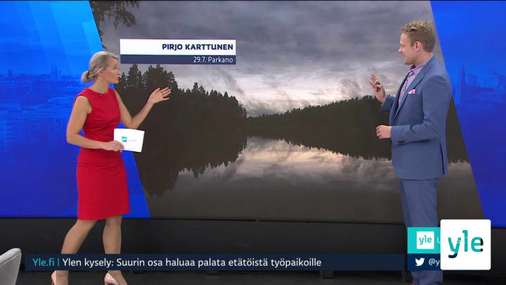 Sääennuste klo 7.40: 30.07.2020 08.11