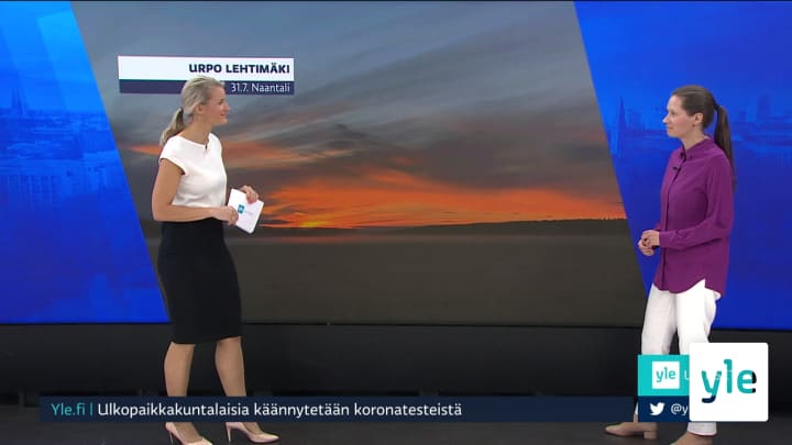 Sääennuste klo 7.40: 31.07.2020 07.51