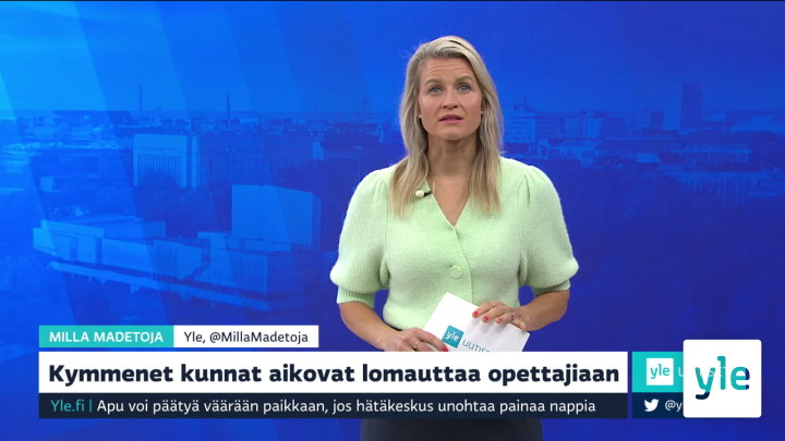 Yle Uutiset klo 9.00: 04.08.2020 09.25