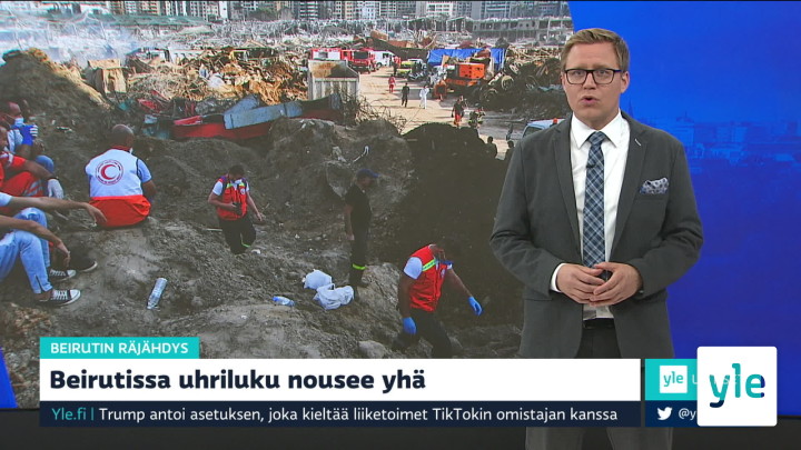 Yle Uutiset klo 7.30: 07.08.2020 07.45