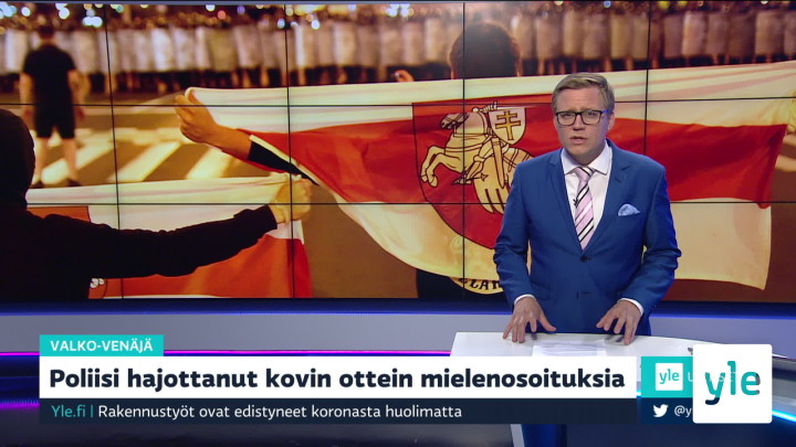 Yle Uutiset klo 7.30: 10.08.2020 07.45