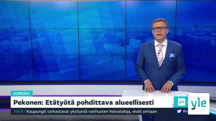 Yle Uutiset klo 9.00: 10.08.2020 09.15