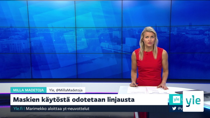 Yle Uutiset klo 9.00: 13.08.2020 09.28
