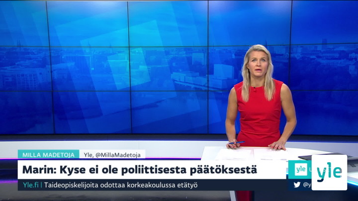 Yle Uutiset klo 7.30: 13.08.2020 07.52