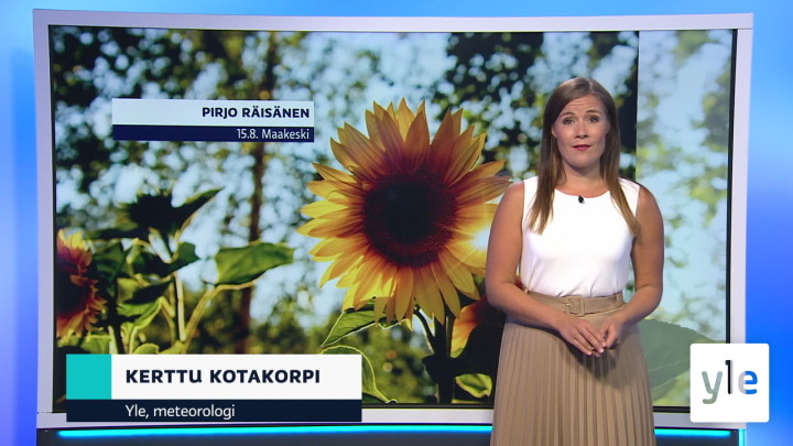 Sääennuste klo 18.00 (S): 17.08.2020 18.30