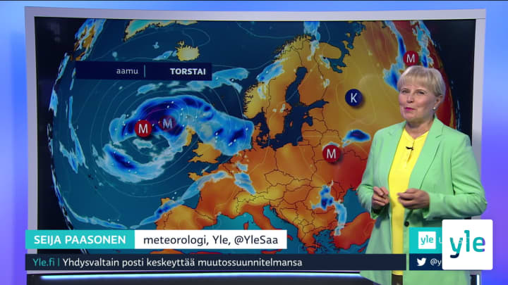 Sääennuste klo 7.40: 19.08.2020 08.04
