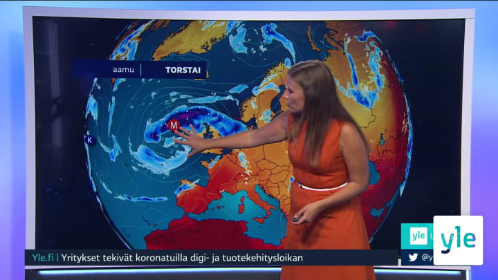 Sääennuste klo 7.40: 20.08.2020 07.52