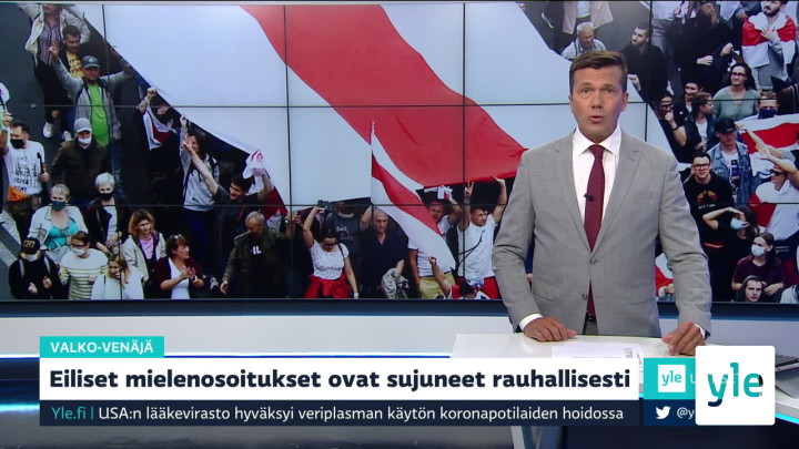 Yle Uutiset klo 9.00: 24.08.2020 09.15