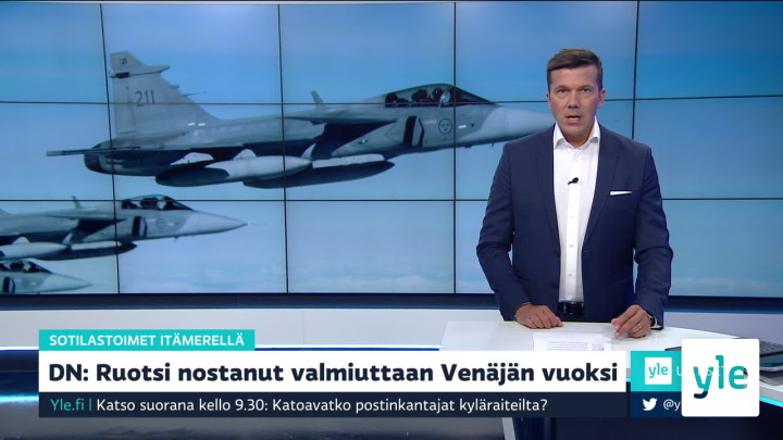 Yle Uutiset klo 9.00: 26.08.2020 09.15