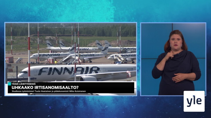 A-studio viittomakielelle tulkattuna: 26.08.2020 15.40