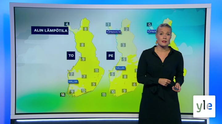 Sääennuste klo 18.00: 26.08.2020 18.45