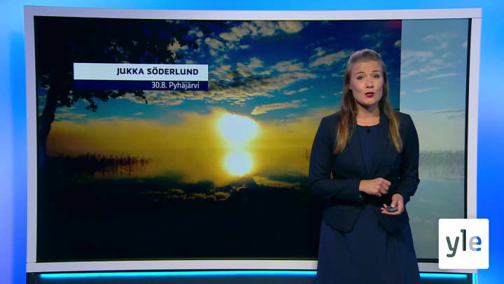 Sääennuste klo 18: 30.08.2020 18.29