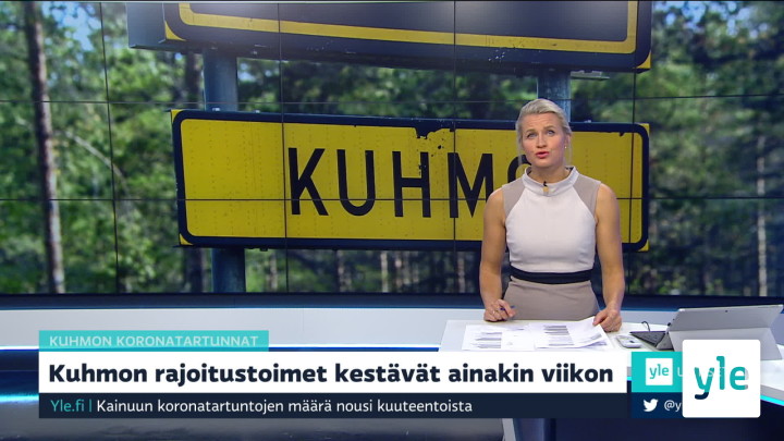 Yle Uutiset klo 9.00: 31.08.2020 09.19