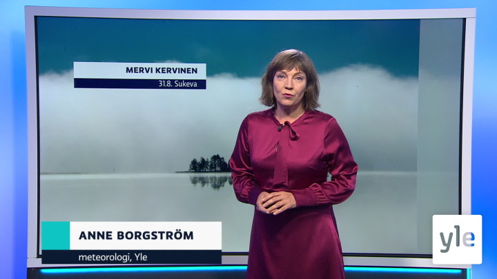 Sääennuste klo 18: 31.08.2020 18.36