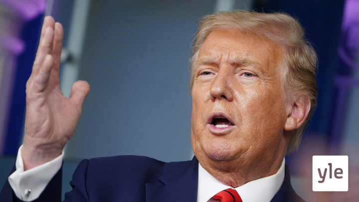 Trump tarkastelee mellakoiden tuhoja Kenoshassa: 01.09.2020 22.42