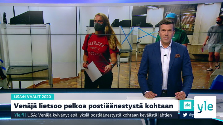 Yle Uutiset klo 9.00: 04.09.2020 09.55