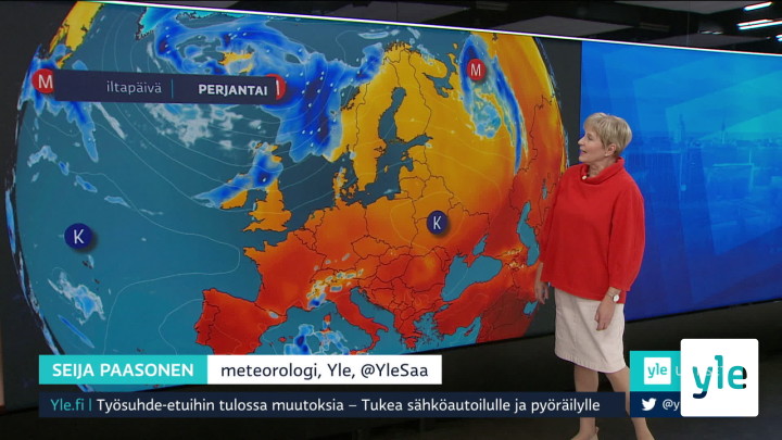 Sääennuste klo 7.40: 11.09.2020 08.22