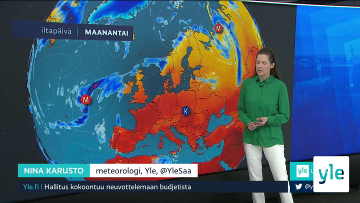 Sääennuste klo 7.40: 14.09.2020 07.58