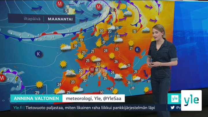 Sääennuste klo 7.40: 21.09.2020 08.09