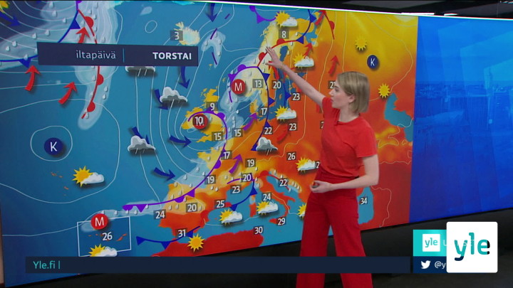 Sääennuste klo 7.40: 24.09.2020 08.20