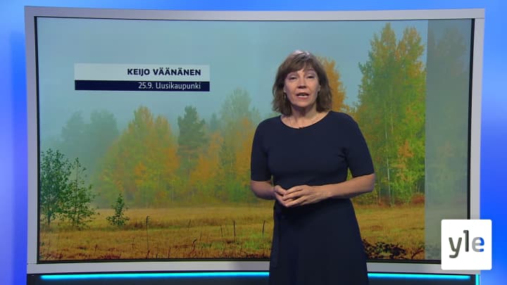 Sääennuste klo 18.00: 25.09.2020 18.30
