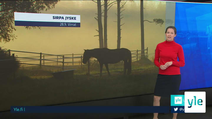 Sääennuste klo 7.40: 28.09.2020 07.49