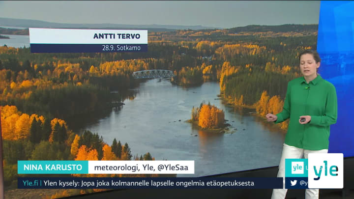 Sääennuste klo 7.40: 29.09.2020 07.30