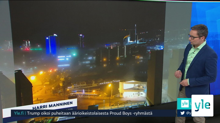 Sääennuste klo 7.40: 01.10.2020 08.06