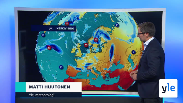 Sääennuste klo 18.00: 06.10.2020 18.28