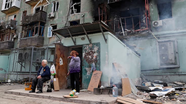 Uutiskuvia eri puolilta Ukrainaa 28. huhtikuuta